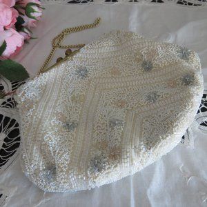 1960s Vintage Walborg Beaded Evening Purse